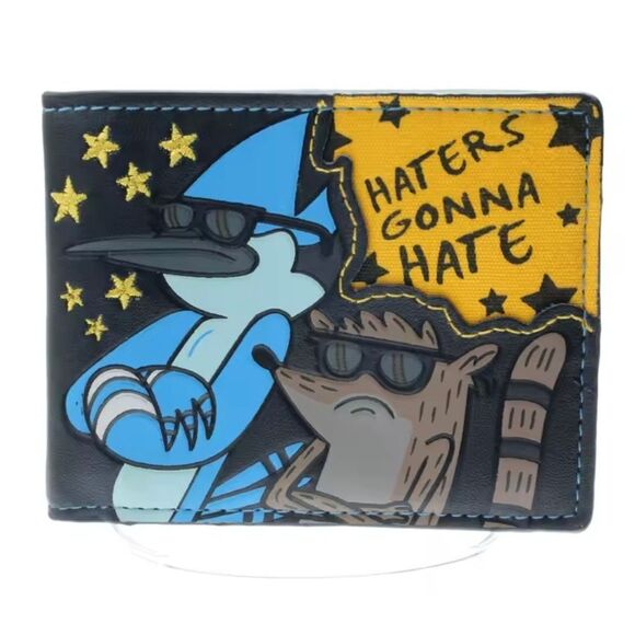 Regular Show Haters Gonna Hate Bi-fold Wallet - Picture 1 of 4